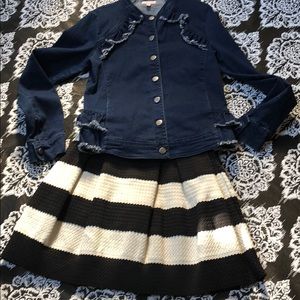 Girls size 10 denim jacket! So cute!